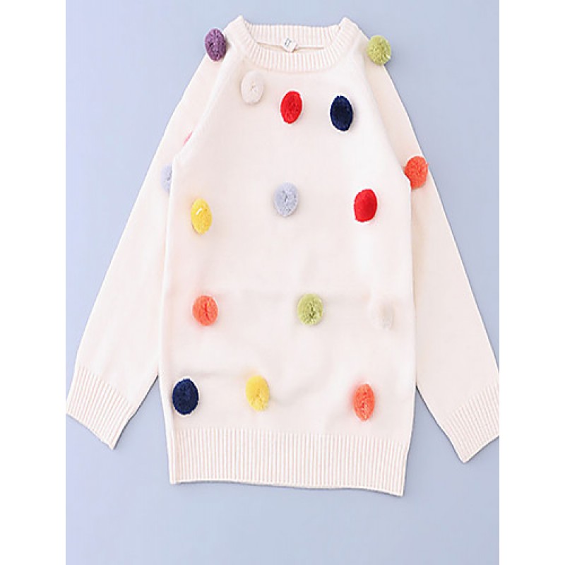 Girl's Casual/Daily Solid Sweater & ...