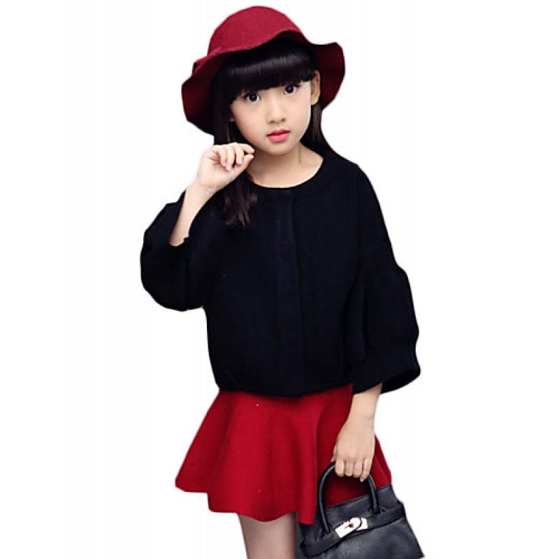 Girl's Casual/Daily Solid Sweater & ...