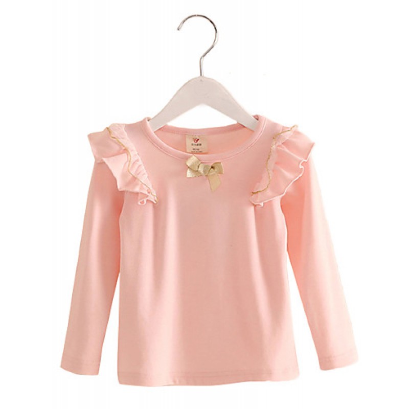 Girl's Purified Cotton Spring/Fall Fashi...