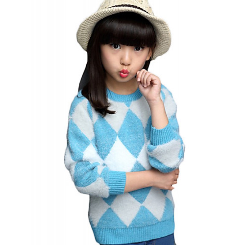 Girl's Casual/Daily Solid Sweater & ...