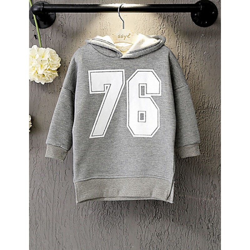 Unisex Casual/Daily Print Hoodie & Sweatshirt,Cotton / Rayon Winter / Spring / Fall Long Sleeve  